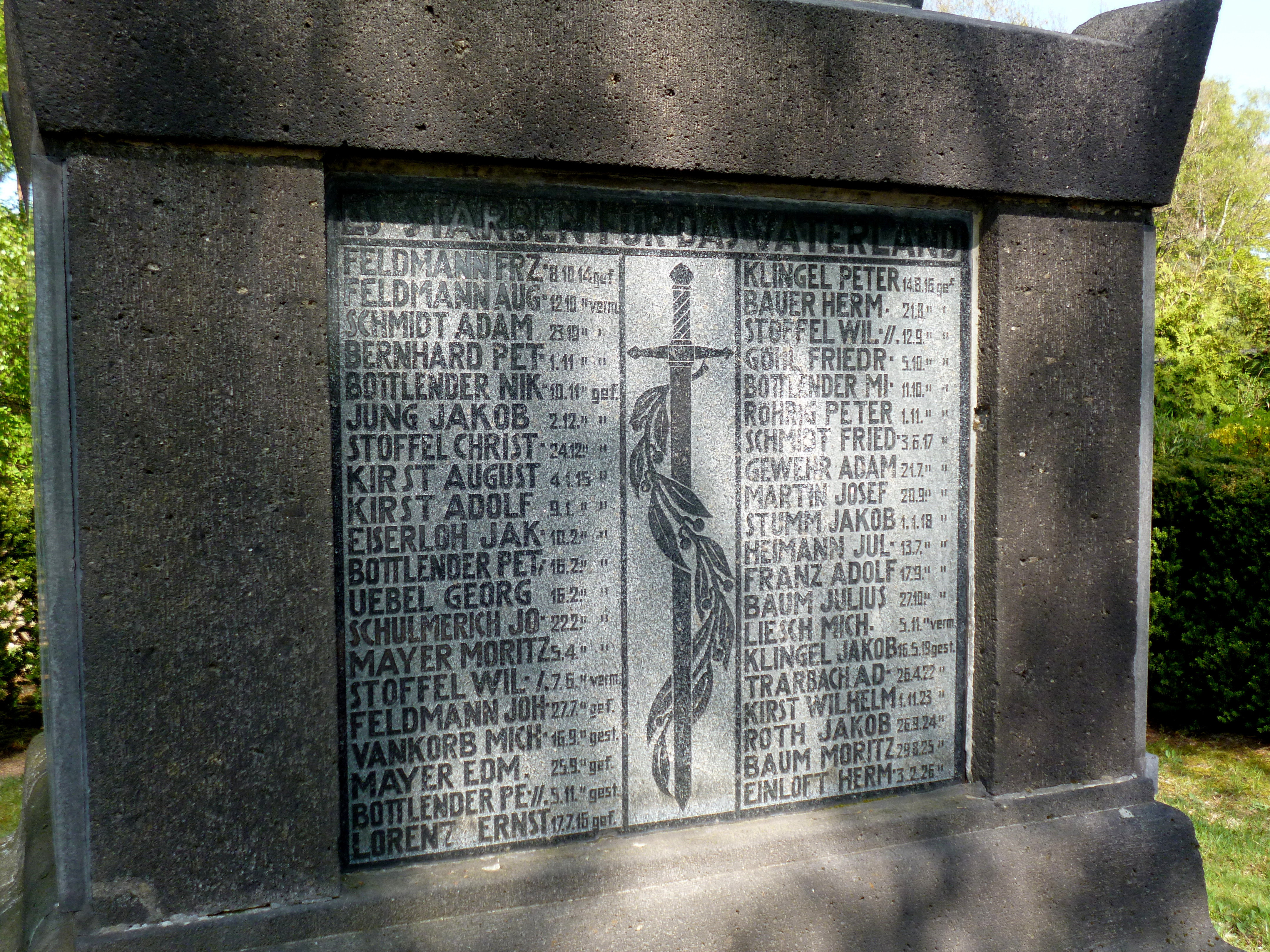 Ehrendenkmal Kastellaun