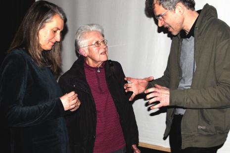 Silvia Holzinger und Peter Haas im Gespräch mit Hilde Weirich