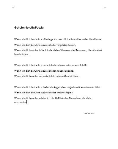 Poesie